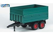 Spielzeugauto - Bruder Tipping trailer with removable top - 2010