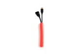 Kabelkanal / Kabelschlauch - Multibrackets M Universal Cable Sock Self Wrapping 10mm Red 25m - 7350073734450