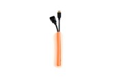 Kabelkanal / Kabelschlauch - Multibrackets M Universal Cable Sock Self Wrapping 10mm Orange 25m - 7350073734436