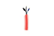 Kabelkanal / Kabelschlauch - Multibrackets M Universal Cable Sock Self Wrapping 19mm Red 25m - 7350073734498