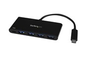 USB-Hubs - StarTech.com USB C Hub with PD 2.0 4-Port USB-Hubs - 4 - Schwarz - HB30C4AFPD
