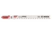 Stichsägen - Bosch STIKSAVKLINGE T102H CLEAN PVC 5 STK - 2608667446