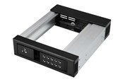 Festplatten Zubehör - StarTech.com 5.25 to 3.5 Hard Drive Hot Swap Bay - For 3.5" SATA/SAS Drives - ramme - HSB1SATSASBA
