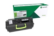 Druckerzubehör - Tinte & Toner - Lexmark MS817/MS818 toner black extra HY (Return) 45k - 53B2X00