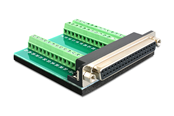 Andere Kabel - DeLOCK Adapter Sub-D 37 pin female > Terminal Block 39 pin - 65319