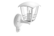 Lampen - Philips Creek wall lantern white 1x60W 230V - 915002791202