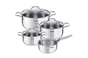 Töpfe - Tefal Intuition SS Pots 7 Pcs. Set *DEMO* - A702A814