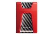 Festplatten - Extern - A-Data DashDrive Durable HD650 - Extern Festplatte - 2TB - Rot - AHD650-2TU31-CRD
