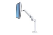 Monitorhalterung - Ergotron LX Desk Mount Monitor Arm Tall Pole - 45-537-216