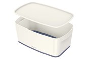 Archivierung und Aufbewahrung - Leitz  MyBox klein mit Deckel, Aufbewahrungsbox Weiß - 52291001
