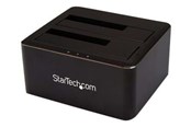Festplatten Zubehör - StarTech.com Dual Bay SATA HDD Docking Station for 2.5/3.5" HDDs - USB 3.0 - SDOCK2U33V