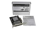 Netzwerkadapter (Netzkarte, Druckserver, u.s.w.) - StarTech.com Quad-Port SFP+ Server Network Card - PCI Express - Intel XL710 Chip - netværksadapter - PEX10GSFP4I