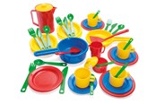Spielküche & Zubehör - Dantoy KITCHEN PLAY SET IN BOX 42 PCS. - 4223