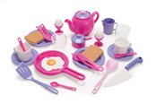 Spielküche & Zubehör - Dantoy MY LITTLE P. BREAKFAST SET IN BOX 30 PCS. - 4465