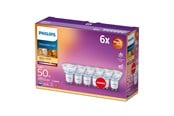 LED-Birnen - Philips LED-Lampe Spot 3.8W/922-927 (50W) 36° WarmGlow Dimmable 6-pack GU10 - 929002065733