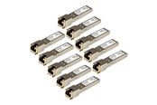 Repeater, boosters, bridges & Transceiver - StarTech.com Gigabit RJ45 Copper SFP Transceiver Module - HP J8177C Compatible - SFP (mini-GBIC) transceiver modul - Gigabit Ethernet - J8177C10PKST
