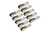 Repeater, boosters, bridges & Transceiver - StarTech.com Gigabit RJ45 Copper SFP Transceiver Module - HP J8177C Compatible - SFP (mini-GBIC) transceiver modul - Gigabit Ethernet - J8177C10PKST