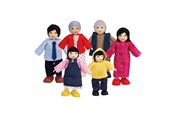 Holzspielzeug - Hape Doll House Asian Family - E3502