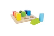 Holzspielzeug - Hape Wooden Sorting Shelf Forms - E0426