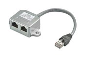 Netzwerk - Kabel - Pro splitter (Y-adapter) 2x RJ45 - Grau - 68909