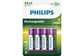 Batterien und Akkus - Philips Rechargeable HR6 - R6B4A210/10