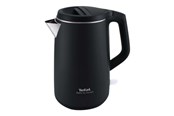 Wasserkocher - Tefal Wasserkocher KO3718 - kedel - sort/rustfrit stål - Schwarz/Rostfreies Stahl - 2400 W - KO3718