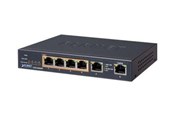 Switches - PLANET 4-Port 10/100/1000T 802.3at PoE + 2-Port - GSD-604HP