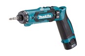 Schraub/Bohrmaschinen - Makita 7.2v driver drill pen li-ion - with 2x1.5ah charger and sui - DF012DSE