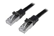 Netzwerk - Kabel - StarTech.com 3m Black Cat6 / Cat 6 Shielded (SFTP) Patch Cable 3 m - patchkabel - 3 m - sort - N6SPAT3MBK