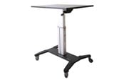 Wandhalterungen, AV-Halterungen & AV-Möbel - StarTech.com Mobile Sit-Stand Workstation - stativ - Max 50 kg - recommended for - STSCART