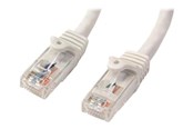 Netzwerk - Kabel - StarTech.com 10m White Cat6 / Cat 6 Snagless Patch Cable 10 m - patchkabel - 10 m - hvid - Weiß - 10m - N6PATC10MWH