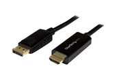 Display Kabel - StarTech.com DisplayPort - HDMI - 1m - Schwarz - DP2HDMM1MB