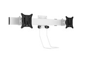 Monitorhalterung - Multibrackets M VESA 75 100 Duo Crossbar with handle White - 7350073734917