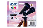Druckerzubehör - Tinte & Toner - Epson 502 Multipack - 4 pakker - sort gul cyan magenta - original - blækpatron - C13T02V64010