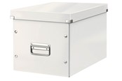 Archivierung und Aufbewahrung - Leitz  Click & Store WOW Aufbewahrungs- und Transportbox Cube Groß Weiß - 61080001
