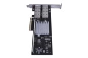 Netzwerkadapter (Netzkarte, Druckserver, u.s.w.) - StarTech.com Dual-Port QSFP+ Server NIC - PCIe - 40G Network Interface Card - netværksadapter - PEX40GQSFDPI