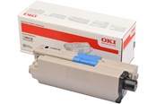 Druckerzubehör - Tinte & Toner - OKI - sort - original - tonerpatron (alternativ til:  46490624) - 46490624