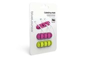 Kabelkanal / Kabelschlauch - Bluelounge Design Bluelounge Cable Drop Multi - adhesive holder for - CDMU-BR