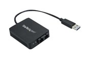 Netzwerkadapter (Netzkarte, Druckserver, u.s.w.) - StarTech.com USB 3.0 to Fiber Optic Converter - 1000Base-SX SC - netværksadapter - US1GA30SXSC