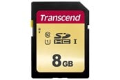 Speicherkarten - Transcend 500S SDHC UHS-1 - 8GB - TS8GSDC500S