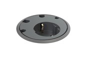 Netzwerkzubehör - Forming Function Powerdot 11 | 1 socket type F | 4 cable grommet | adjustable height | black (Previous PartID 935-PD11) - 9358001109