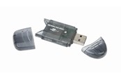 Speicherkarten Lesegerät/Adapter - Gembird Card reader USB mini card - FD2-SD-1