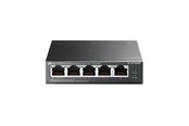 Switches - TP-Link TL-SF1005P 5-Port 10/100Mbps Desktop Switch with 4-Port PoE+ (58W) - TL-SF1005P