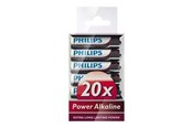 Batterien und Akkus - Philips Power Alkaline - LR03P20T/10