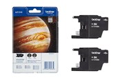 Druckerzubehör - Tinte & Toner - Brother LC1240BKBP2 / LC1240BKBP2 2-Pack Black Ink - LC1240BKBP2