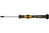 Haus & Garten - Wera 1550 ESD PH Kraftform Micro Kreuzschlitz-Schraubendreher, PH 1 x 80 mm - 5030112001