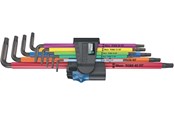 Handwerkzeuge  - Wera 967/9 TX SXL Multicolour HF 1 Winkelschlüsselsatz mit Haltefunktion, lang, 9-teilig - 5024470001