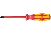 Haus & Garten - Wera 162 iSS PH VDE-isolierter Kreuzschlitz-Schraubendreher mit reduziertem Klingen- und Griffdurchmesser, PH 2 x 100 mm - 5020133001