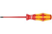 Handwerkzeuge - Wera 160 iS VDE-isolierter Schlitz-Schraubendreher mit reduziertem Klingendurchmesser, 0.8 x 4.0 x 100 mm - 5006441001
