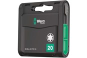 Haus & Garten - Wera Bit-Sortiment, Bit-Box 20 TX 20, 20-teilig - 5057770001